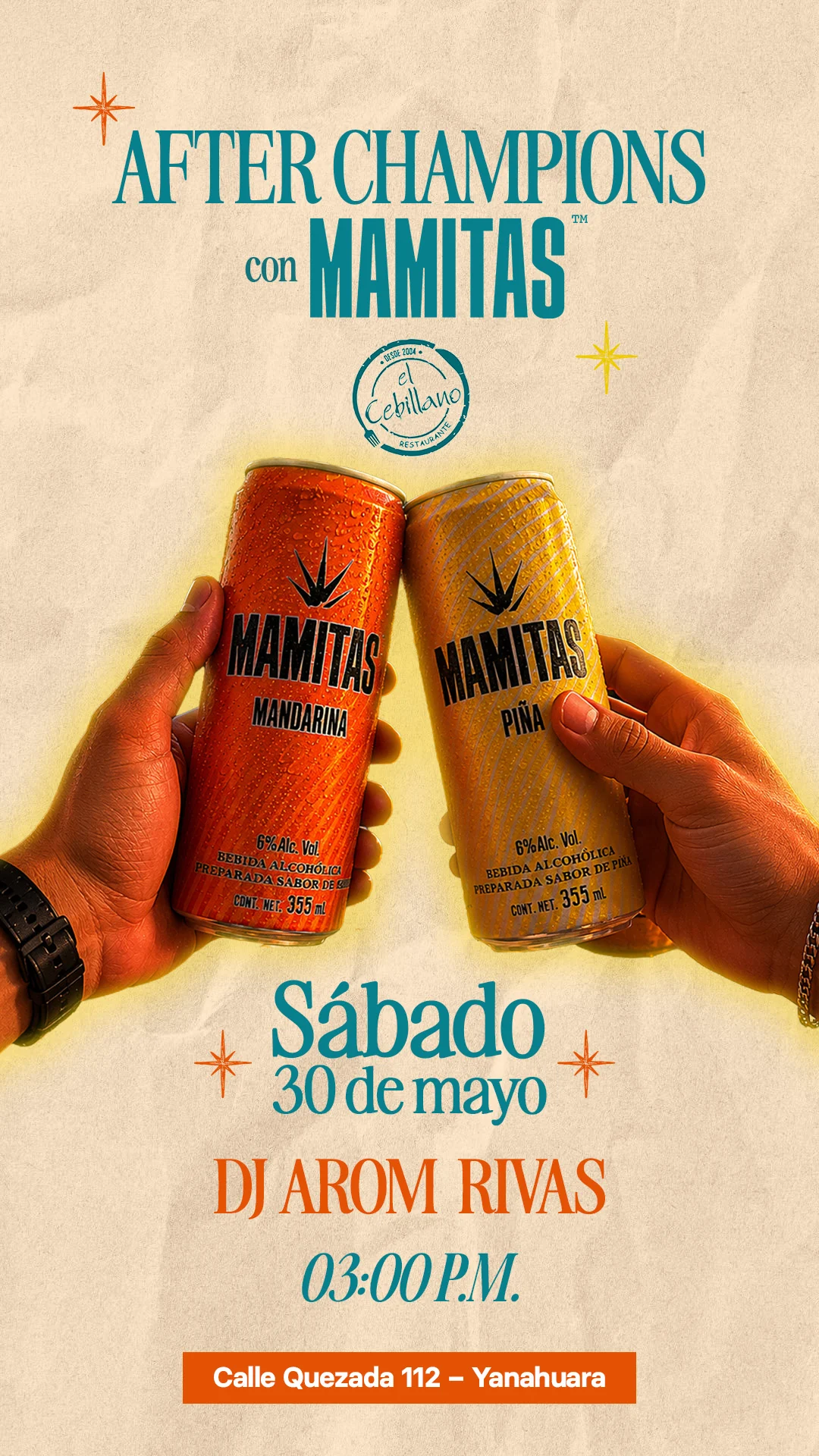 Evento Mamitas After